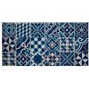 Floori Tappeto Cucina Cementine con Antiscivolo Arredo Classico Moderno Passatoia Cucina Ingresso Colori Moderni Arredo Salotto Camera Made in Italy (Ottanio, 57x140 cm)