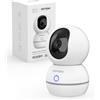 GRIFEMA Telecamera WiFi interno 360 gradi 1080P 3MP