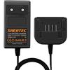Shentec Caricabatterie compatibile con Batterie Worx 20V WA3553, WR142E, M700, WA3551, WA3551.1, WA3553, WA3553.1, WA3553.2, WA3556, WA3572, WA3605, WA3641