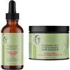 Wootapson Set Maschera per Capelli al Rosmarino+Hair Oil, Repair Hair Mask, Nutre in Profondità le Ciocche, Idrata il Cuoio Capelluto, Liscia e Doma l'effetto Crespo, Adatto a Tutti i Tipi di Capelli