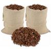 delegn Corteccia di Larice Naturale, Pezzatura Piccola, 2 Confezioni da 30 Litri per Pacciamature, Decorazioni e Giardini (2 Sacchi - 60 Litri)