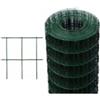 ITALFROM - Rotolo 25 Metri Rete Metallica per Recinzioni H 175 cm, Rete Elettrosaldata Verde per Recinzione Plastificata Zincata con Maglia 75x50mm, Rete da Giardino per Recinzione Rigida (2381)