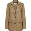 ONLY Onltulip Life Faux Suede Blazer CC Otw, Cognac, L Donna