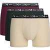 DIM Set di 3 Boxer da Uomo Cotone Elasticizzato Traspirante | vestibilità ottimale | Senza Etichetta