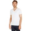Tommy Jeans Tjm Original Jersey V Neck Tee Dm0dm04410 Top in maglia a maniche corte, Bianco (Classic White), XL Uomo