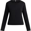 Dim T-Shirt da Donna a Maniche Lunghe in Cotone garzato, Calda e Morbida | Top Termico Comodo per l'inverno | Intimo o Top per Tutti i Giorni
