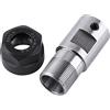 Generic Asta di Prolunga per Albero Motore con Pinza di Serraggio ER11 con Codolo Cilindrico in Acciaio Interno 8 Mm per Fresatura CNC, Maschiatura, Macchina per Incidere