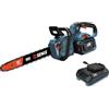 SENIX - Motosega elettrica da 60 V, 16 pollici, motosega senza fili alimentata a batteria, sega a catena brushless inclusa batteria da 4 Ah e caricabatterie, attrezzo da giardino per alberi