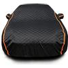 Generico Telo antigrandine per Fiat Punto II (188, facelift 2003) 3dr 2003-2007,Copertura Auto Anti-Grandine Imbottita Spessa,Protezione Completa da Grandine Pioggia Neve, Antivento Resistente agli Urti