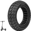 VOLOHAS 10 x 2,75 - 6,5 pollici per Kugoo G2 Pro, Kugoo G-Booster, Speedway 5, Dualtron 3 pneumatici elettrici di ricambio in gomma piena, antiscivolo, fuoristrada, solidi e antiforature (nero, 1