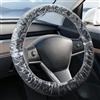 GGTTNRT Coprivolante usa e getta, 100 pezzi, coprivolante, trasparente, coprivolante monouso, impermeabile, protezione universale per auto, SUV, camion, officina e rivenditori