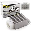 Area1 Regolatore di tensione raddrizzatore 12 V per scooter 50 ccm 4 tempi GY6 139QMB/QMA. Compatibile con RS, Agility People, V-Clic, Benero