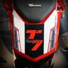 labelbike Adesivo 3D Coda Moto Compatibile con Yamaha