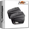 MOTOTOPGUN kappa valigie laterali k22n monokey + portavaligie laterale compatibile con royal enfield interceptor 650 2019 2020 2021 2022 2023 mototopgun