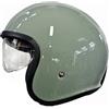 Generico Casco JET moto Vintage Café Racer Spirit Origine rebel,prestige,Sticke (SALVIA, M)