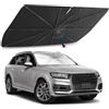 D-Lumina Ombrello Parasole Auto Q7 2016-2019, Parasole Auto Parabrezza Interno Pieghevole, Blocca il 99.9% dei Raggi UV, Manico Orientabile a 360°