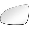 Jiacheng Specchietto retrovisore riscaldato lato passeggero, 1612468180 1612467880 Vetro specchietto retrovisore sinistro con piastra di supporto compatibile con Citroen C1, Peugeot 108, Toyota Aygo, Verso