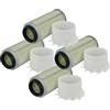 vhbw 4x Filtro motore esterno compatibile con Kubota KH-Series (Mini Excavators) 031 Z600KW3