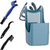 MEZOKUCEL Set di Strumenti per la Pulizia della Catena della Moto Bicicletta, Spazzola per la Pulizia della Catena, Kit Pulizia Catena Moto Enduro, Catena per Bici Motociclette