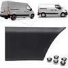 MKAREPART Striscia di modanatura per parafango posteriore destro per telaio corto L1 e L2 Model Master MK3, Movano B MK2, NV400 10-On 768F30005R (parafango posteriore destro)