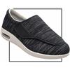 Möge Scarpe Uomo Ortopediche Scarpa per Piedi Gonfi Confortevole Sneakers Casual all'Aperto Scarpe a Strappo Ginnastica Tennis Fitness Camminata per Persone anziane diabetiche(Color:BlackGrey,Size:38 EU)