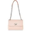 Calvin Klein Borsa a Tracolla Donna Re-Lock Ew Conv Xbody Piccola, Rosa (Cafe Au Lait), Taglia Unica