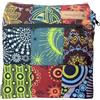 Macha Borsa a tracolla da donna in cotone patch stile etnico indiano (multicolore)