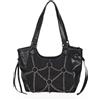 Banned Alternative Lazarus Chain Donna Borsetta nero 80% poliuretano, 20% poliestere