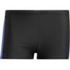 adidas Uomo Gradient Swim Boxers Swimwear, Black/Lucid Blue, 36