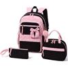 Amythe Set 3 Pezzi Zaino Ragazza 3a-7a Elementare