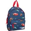 mybagstory - Zaino per Ragazzi Cars Blu - Bambino - Scuola - Asilo - 31 cm x 22 cm x 9 cm - 6L - Poliestere Resistente all'Acqua - Regolabile - 3 Anni in Su