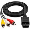 Savento cavo audio/video composito RCA da 1,8 m, compatibile con Nintendo N64 - Cavo audio/video per console e TV