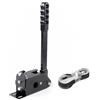 BEAZOOM Gioco di corse per PC Freno a mano lineare con connessione USB Sensore Hall a 16 bit Calibrazione automatica Montaggio verticale orizzontale Costruzione in acciaio e lega di alluminio Nero (A)