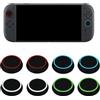 kwmobile 9x Copri Joystick per Nintendo Switch 2 (2025) Accessori per Controller - Copristick in Silicone - Grip per Thumbsticks del Controller - multicolore