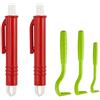 NONDK Pinze per zecche per cani, gatti, bambini, set di 3 pezzi, per zecche e set di 2, pinze per zecche, rimozione di zecche facile e sicuro