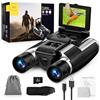 generic Binocolo con fotocamera digitale 12x32, schermo da 2,4 pollici, 48 MP, 2,5 K, 32 GB