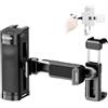 NEEWER Bluetooth Maniglia Laterale di Scatto, 55-82mm Morsetto per Telefono Ruotabile a 360° e Supporto SSD, Cold Shoe, Batteria Ricaricabile 100mAh per iPhone 15 Pro Max Samsung T5/T7/T9 SSD, PA028E