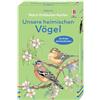 Usborne Natur-Entdecker-Karten: Unsere heimischen Vögel: Box mit 30 Karten, die heimische Vogelarten zeigen und vorstellen - für Kinder ab 6 Jahren