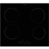CANDY CII647CCAR - Piano Cottura Induzione 4 Fuochi in Vetroceramica Nero