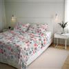 Italian Bed Linen Parure Copripiumino RIVER - Prodotto in Italia - Set Copripiumino Matrimoniale - Sacco 250x200 cm + Patella e 2 Federe 50x80 cm - Cotone 80% Fibre Miste 20% - Elba