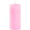 Cereria Di Giorgio 12 candele cero diametro 5 cm altezza 15 cm - Colore Rosa polvere - Durata 48 ore - Non Profumate - Cereria Di Giorgio