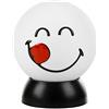 ONLI - Lumetto Smiley World CIACCO bianco con lampadina LED