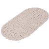Douceur d'Intérieur 6TCA055TA - Tappetino per Vasca da Bagno, Motivo: ciottoli, 69 x 36 x 1 cm, Colore: Tortora