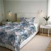 Italian Bed Linen Parure Copripiumino RIVER - Prodotto in Italia - Set Copripiumino Singolo - Sacco 150x200 cm + Patella e Federa 50x80 cm - Cotone 80% Fibre Miste 20% - Sepik Blue