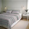 Italian Bed Linen Parure Copripiumino RIVER - Prodotto in Italia - Set Copripiumino Matrimoniale - Sacco 250x200 cm + Patella e 2 Federe 50x80 cm - Cotone 80% Fibre Miste 20% - Rio Gold