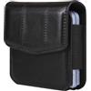 WNHTFAC Custodia da Cintura Pelle Compatibile con Samsung Galaxy Z Flip 7 6 5 4 3/Moto RAZR 60/50 / 40 Ultra, Sacchetto per Telefono Pelle Viaggio Borsetta Compatibile con Huawei Pura X/P50 Pocket/Pocket S