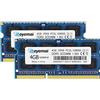 D DUOMEIQI 8GB Kit (2x4GB) DDR3 1600MHz PC3-12800 Unbuffered Non-ECC 1.35V CL11 2Rx8 Dual Rank 204 Pin SODIMM Computer Portatile Memorie Module Upgrade