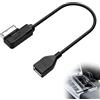 Zolara Cavo adattatore audio USB MMI AMI MDI USB Music Interface compatibile con Q5 Q7 R8 A3 A4 A5 A6 A7 A8 S4 S5 S6 Q7 R8 MP3