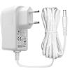 OXZEEWEE Certificato CE 9V 1A 3M Adattatore di alimentazione per Tapo, 20AWG ricambio 9W 1000mA 0,6A 600mA Cavo AC/DC per C200, C210, C100, C310, C320WS e altri dispositivi, bianco