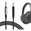 GEEKRIA Cavo audio compatibile con Bose SoundTrue Around-Ear II/AE2, Soundlink On-Ear/II, cavo stereo sostitutivo in nylon intrecciato da 2,5 mm (4 ft / 1,2 m)